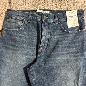 Madewell Petite Longline Straight Jean